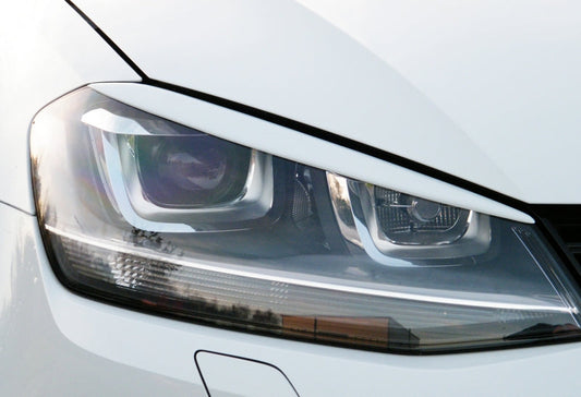 Scheinwerferblenden Volkswagen Golf 7 Typ AU Bj.: 2014-2017 Schwarz Matt