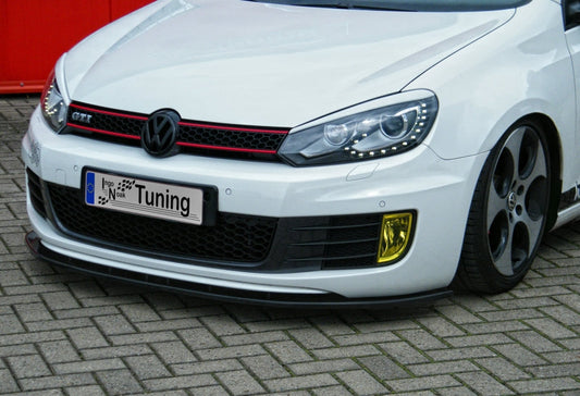 CUP Frontspoilerlippe ABS Volkswagen Golf 6, 1K Bj.: 2008-2013 Carbon