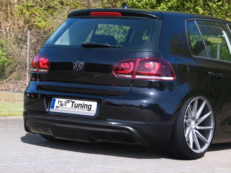 Heckansatz Volkswagen Golf 6, 1K Bj.: 2008-2013 Schwarz Glanz