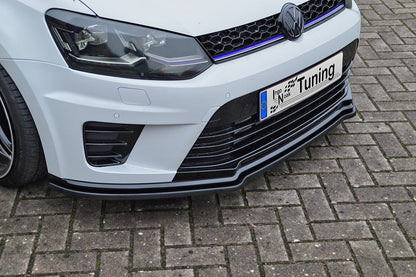 CUP Frontspoilerlippe ABS Volkswagen Polo WRC Bj.: 2012-2014 Schwarz Matt