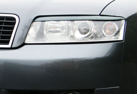 Scheinwerferblenden Audi A4 (8E) B6 Bj.:2000-2004 Schwarz Matt