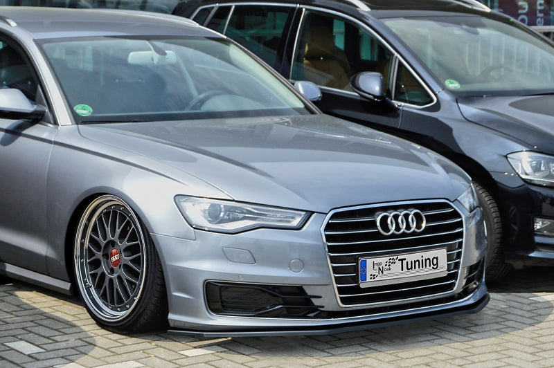CUP Frontspoilerlippe ABS Audi A6 + S6, 4G, C7 ab Bj.: 2014- Carbon