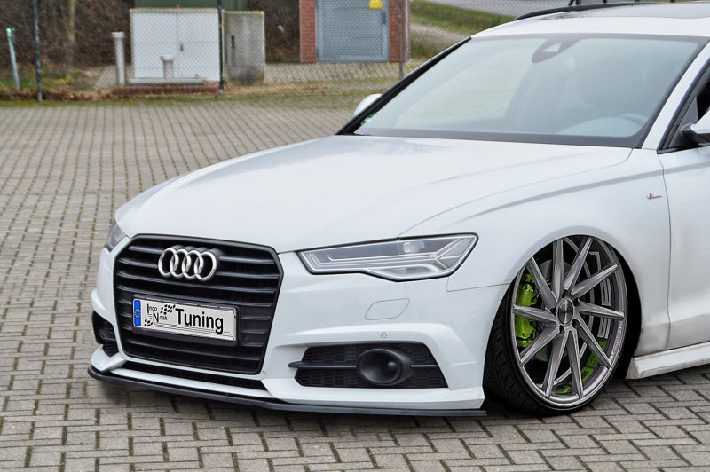 CUP Frontspoilerlippe ABS Audi A6 + S6, 4G, C7 ab Bj.: 2014- Carbon