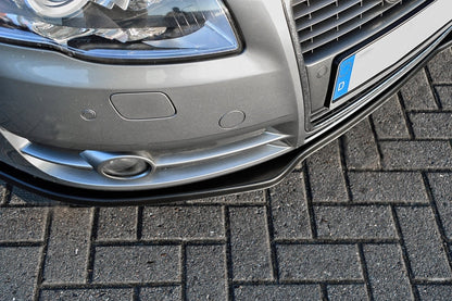 CUP Frontspoilerlippe ABS Audi A4 / B7 Bj.:2004-2008 Schwarz Matt
