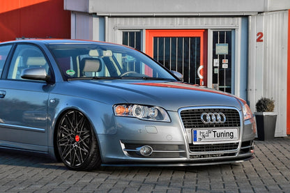 CUP Frontspoilerlippe ABS Audi A4 / B7 Bj.:2004-2008 Schwarz Matt