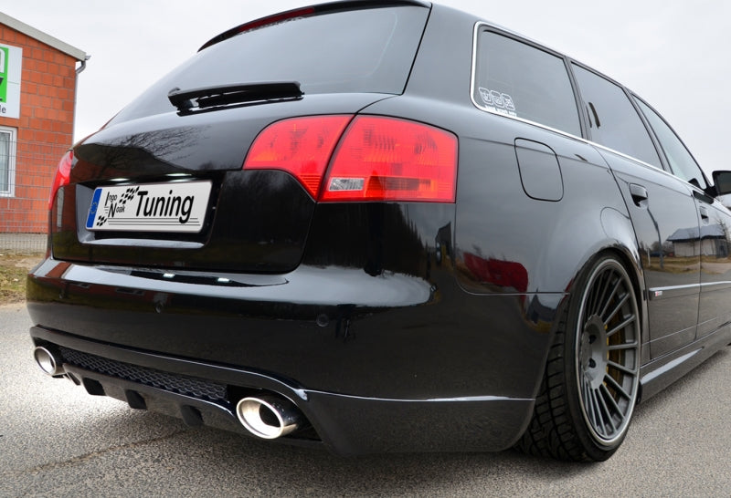 Heckansatz Audi A4 / B7 Bj.:2004-2008 Schwarz Matt