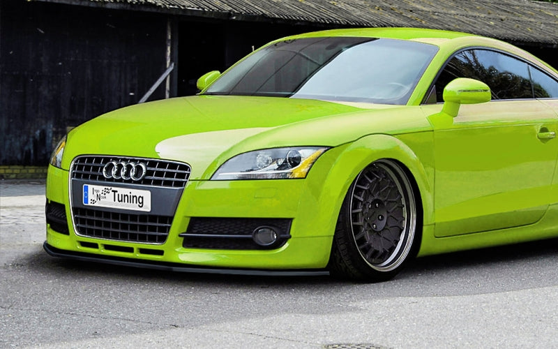 CUP Frontspoilerlippe ABS Audi TT 8J Ab Bj.: 2006- Schwarz Matt