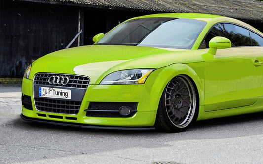 CUP Frontspoilerlippe ABS Audi TT 8J Ab Bj.: 2006- Schwarz Matt