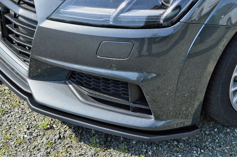 CUP Frontspoilerlippe ABS Audi TT 8S Bj.: 2014-2018 Schwarz Matt