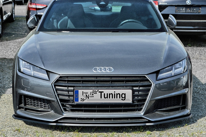 CUP Frontspoilerlippe ABS Audi TT 8S Bj.: 2014-2018 Schwarz Matt