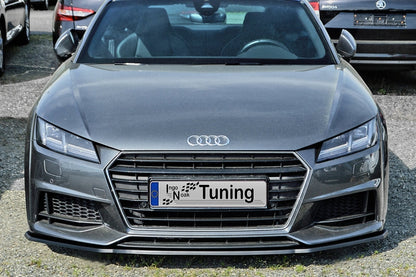 CUP Frontspoilerlippe ABS Audi TT 8S Bj.: 2014-2018 Schwarz Matt