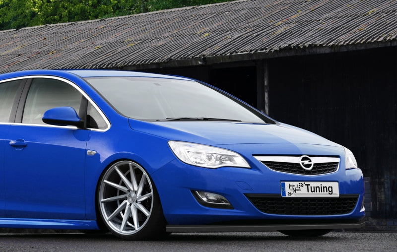 CUP Frontspoilerlippe ABS Opel Astra J 5 türer + Sportstourer Carbon