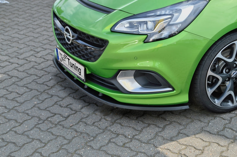 CUP Frontspoilerlippe ABS Opel Corsa E OPC ab Bj.: 2014- Carbon