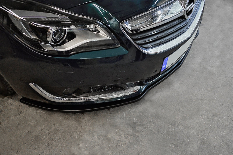 CUP Frontspoilerlippe ABS Opel Insignia ab Bj.: 2013- Schwarz Glanz