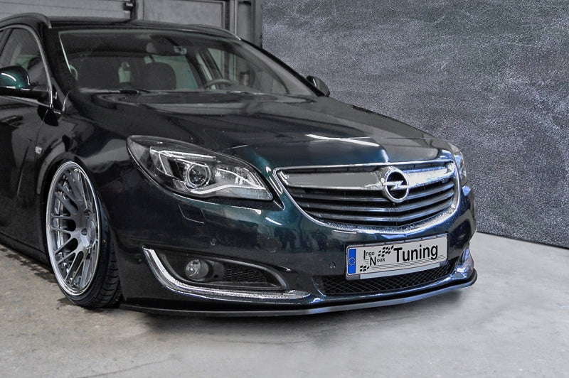 CUP Frontspoilerlippe ABS Opel Insignia ab Bj.: 2013- Schwarz Glanz