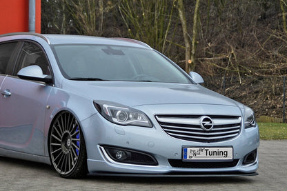 CUP Frontspoilerlippe ABS Opel Insignia ab Bj.: 2013- Schwarz Glanz