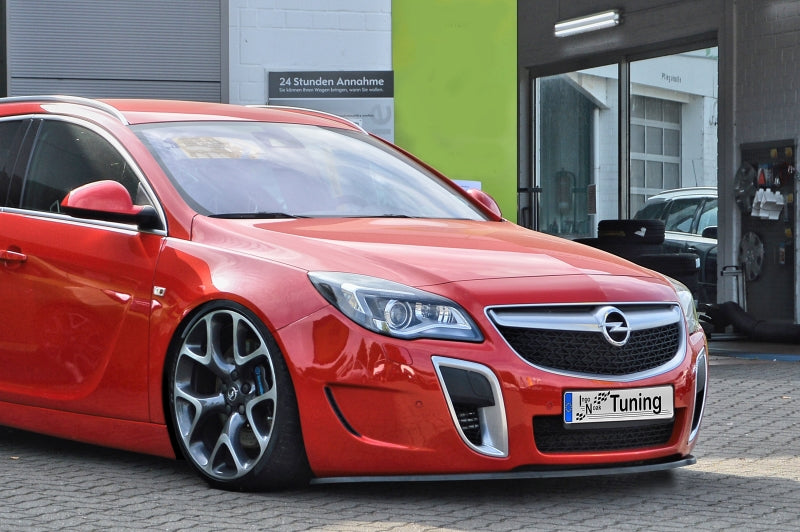 CUP Frontspoilerlippe ABS Opel Insignia OPC Ab Bj.: 2009- Schwarz Matt