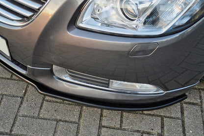 CUP Frontspoilerlippe ABS Opel Insignia ab Bj.: 2008-2013 Schwarz Matt