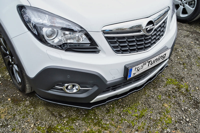 CUP Frontspoilerlippe ABS Opel Mokka Bj.: 2012-2016 Schwarz Matt