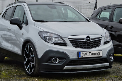 CUP Frontspoilerlippe ABS Opel Mokka Bj.: 2012-2016 Schwarz Matt