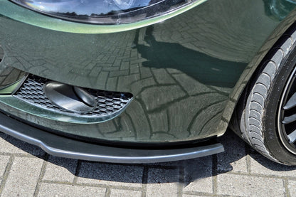 CUP Frontspoilerlippe ABS Seat Leon, 1P Bj.: 2005-2009 Schwarz Glanz