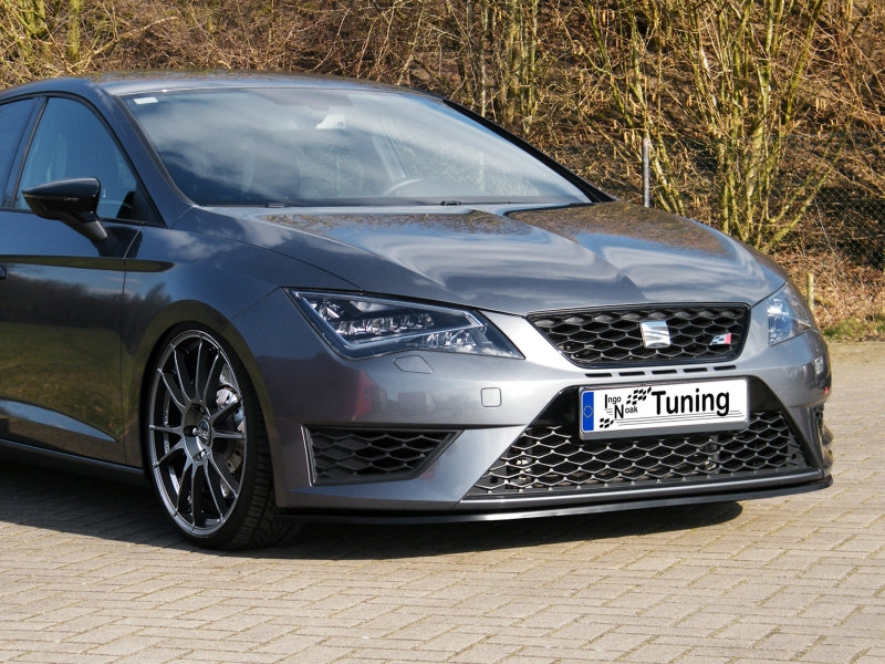 CUP Frontspoilerlippe ABS Seat Leon 3, 5F Bj.: 2012-2016 Schwarz Matt
