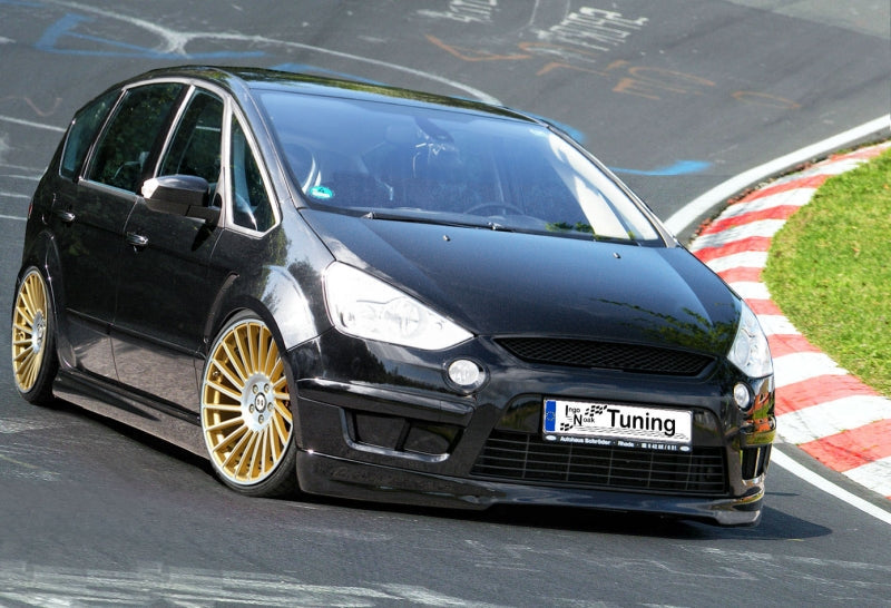 Frontspoiler ABS Ford S-Max Bj.:2006-2010 Schwarz Matt