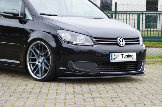CUP Frontspoilerlippe ABS Volkswagen Touran Facelift Typ 1T, GP2 Carbon