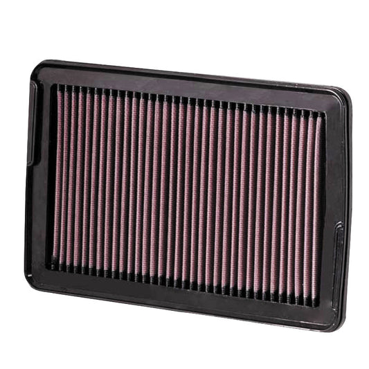 K&N Tauschluftfilter passend für Hyundai Santa Fe 2.2D 2005-2010, 2.7 2006-2009, 3.3 2007-2009 / Tuscon 3.3 2007 (33-2378)