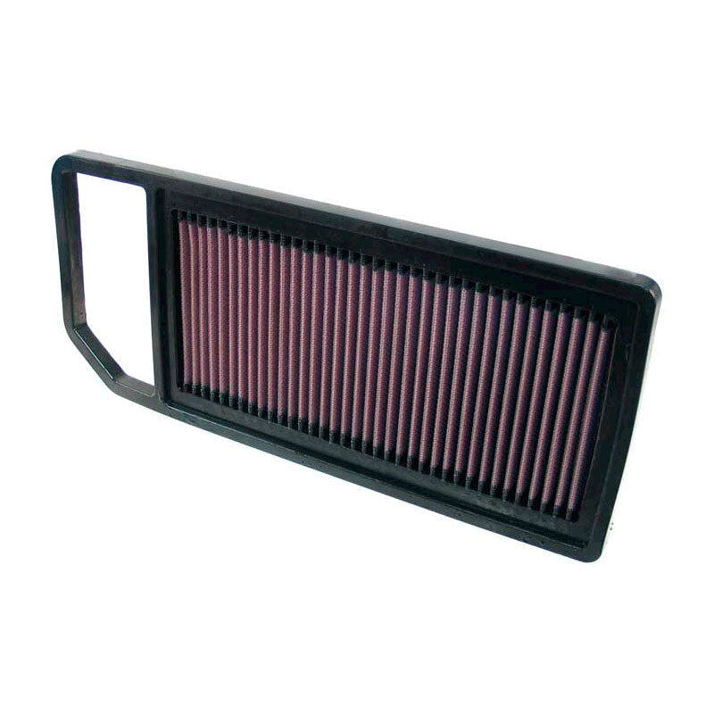 K&N Tauschluftfilter passend für Citroen C5 1.8, 2.0, 2.3, 3.0 2004-2010 / C6 3.0 2005-2009 / Peugeot 407 1.8, 2.0, 2.2, 3.0 2004-2009 / Peugeot 508 2.0 2011 / Peugeot 508 2.3 2011 (33-2911)