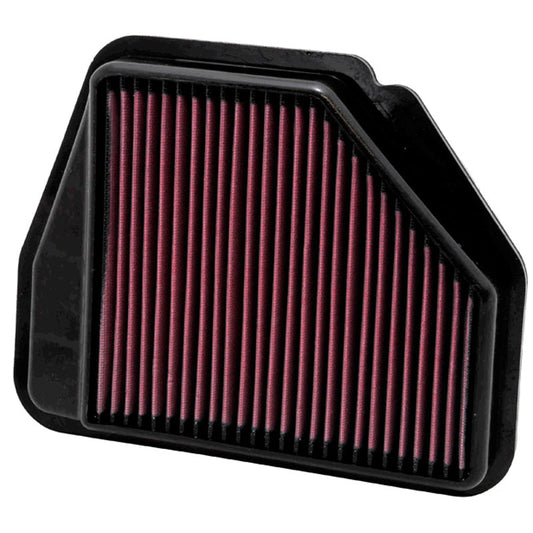 K&N Tauschluftfilter passend für Opel Antara 2.0D, 2.2d, 2.4 2007-2015 / Chevrolet Captiva 2006-2010 / Captiva Sport 2.2D 2013-2014 / Captiva Sport 2.4 2006-2014 (33-2956)