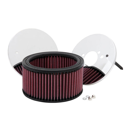 K&N Sportluftfilter rund passend für ISO (70-72 Datsun 240Z), SU (70-72 Datsun 240Z), Durchmesser 150 mm, Montagehöhe 83mm (56-1410)