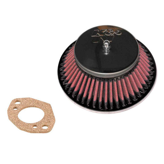 K&N Sportluftfilter konisch passend für SU/SU Hitachi 1.5'' HS4/HIF4/HIF38, versetzte Bohrung, Montagehöhe 52mm (56-9320)