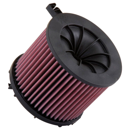 K&N Tauschluftfilter passend für Audi A4 (8W/B9) / A5 (F5) / Q5 (FY) 2.0 (Diesel inkl. Quattro) 2016- (E-0648)