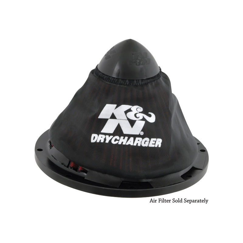 K&N Drycharger Filterhülle für RC-5052, 102 x 60mm - Schwarz (RC-5052DK)