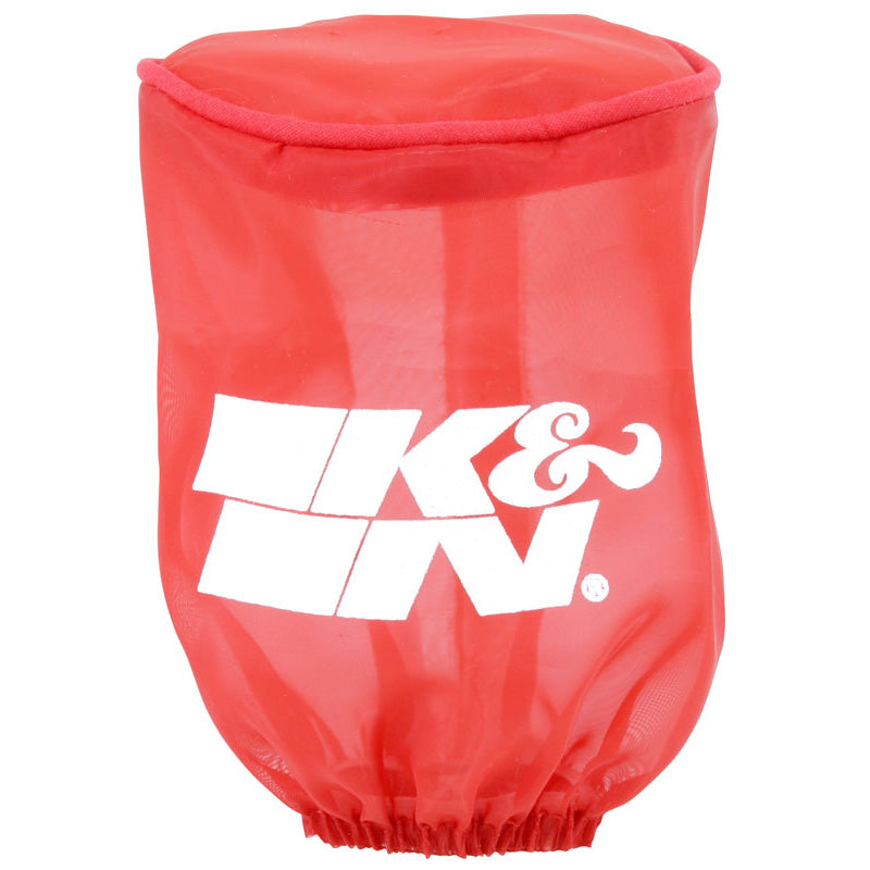 K&N Drycharger Filterhülle für RU-1280, 76 x 102mm - Rot (RU-1280DR)