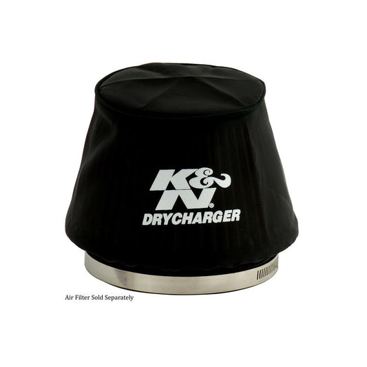 K&N Drycharger Filterhülle für RU-5163, 159-111 x 105mm - Schwarz (RU-5163DK)