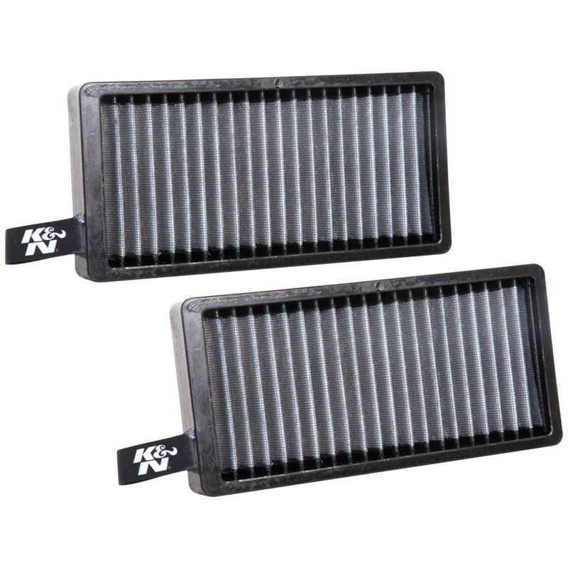 K&N Innenraumfilter passend für BMW i3 0.6/X1 2.0/X2 2.0 & Mini Cooper 1.5/2.0 (2 Stück) (VF2060)