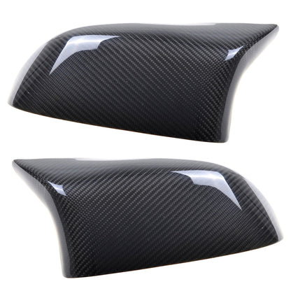 M-Style Carbon Seitenspiegel Abdeckungsset für BMW X3 F25 X4 F26 X5 F15 X6 F16 Facelift 2014-2018
