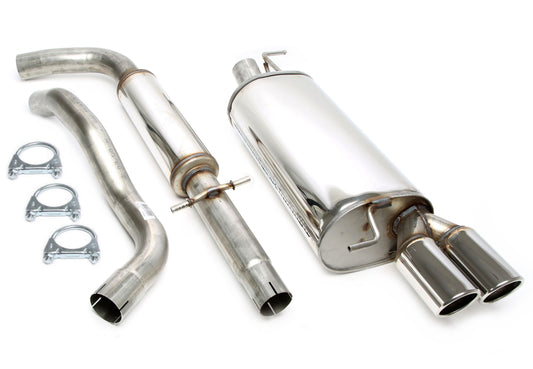 TA Technix Edelstahlanlage 2x80mm passend für Audi A3 1.8T+1.9TDI Typ 8L