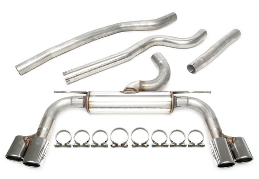 TA Technix Duplex Edelstahlanlage 1x80mm Links+Rechts passend für BMW 3er Grand Turismo 320d Typ F34