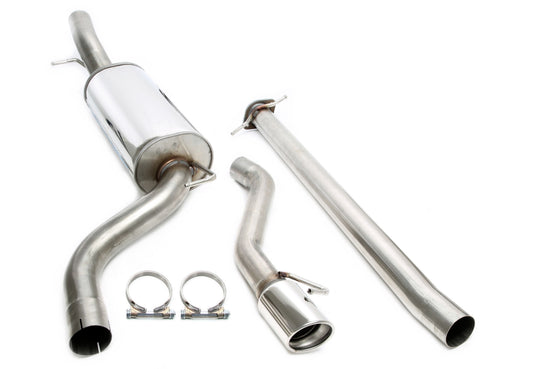 TA Technix Edelstahlanlage 1x100mm passend für Ford Focus RS