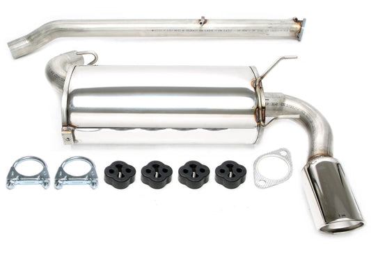 TA Technix Edelstahlanlage 1x100mm passend für Mazda MX-5 I Typ NA