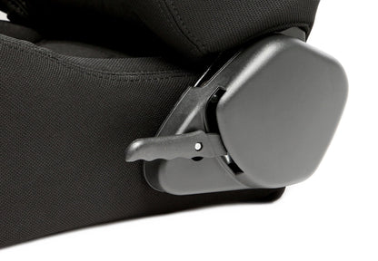 TA Technix Sportsitz - schwarz, perforiert, verstellbar, links