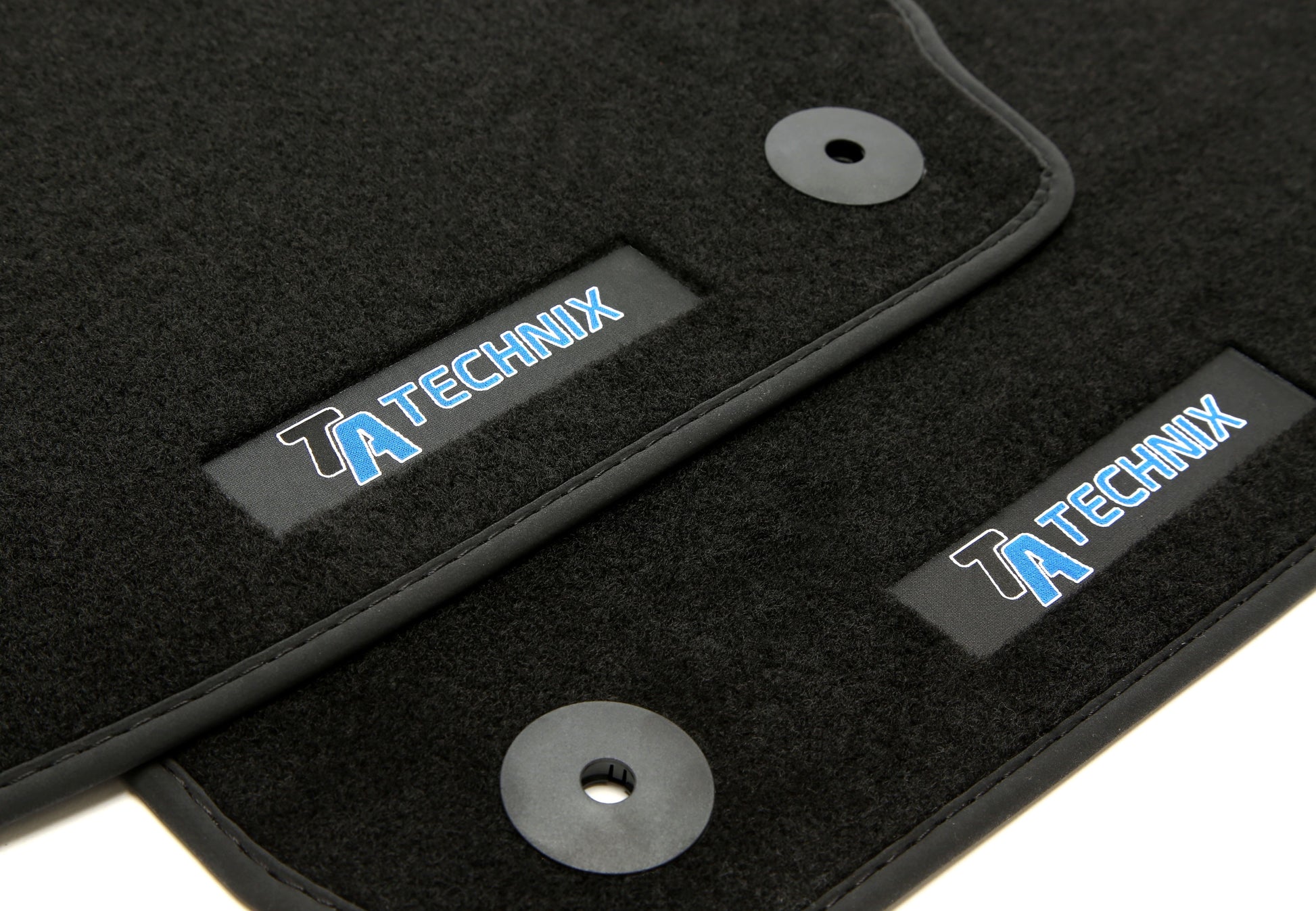 TA Technix Fußmatten Set mit Logo passend für Skoda Octavia 2 Typ 1Z