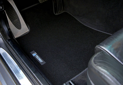 TA Technix Fußmatten Set mit Logo passend für Skoda Octavia 2 Typ 1Z