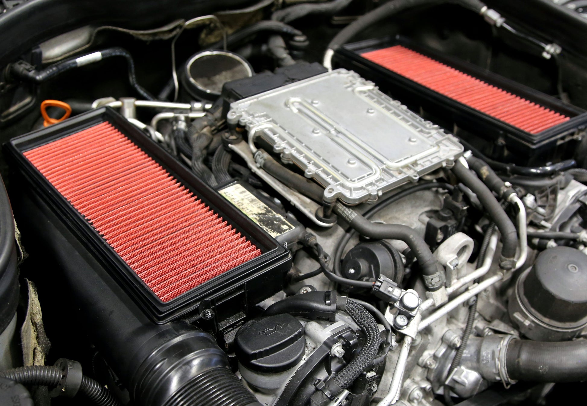 TA Technix Sportluftfilter passend für Mercedes Benz C-​Klasse / E-​Klasse / S-​Klassse / G-​Klasse / M-​Klasse / SL-​Klas...