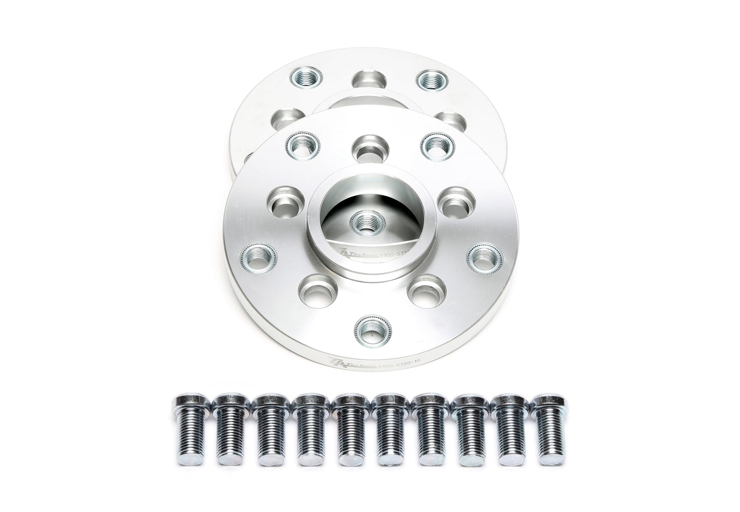 TA Technix Lochkreisadapterset 15mm pro Seite/30mm pro Achse/5x100 auf 5x130