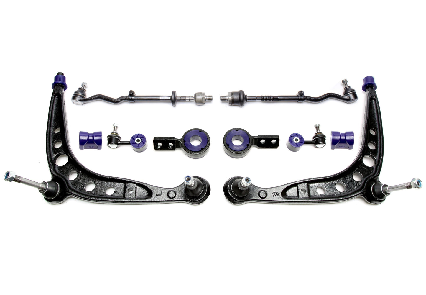 TA Technix Querlenker Set mit PU Buchsen passend für BMW 3er Serie E30 / Z1