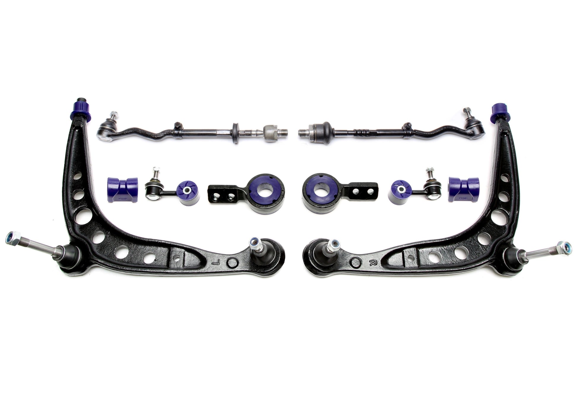TA Technix Querlenker Set mit PU Buchsen passend für BMW 3er Serie E30 / Z1